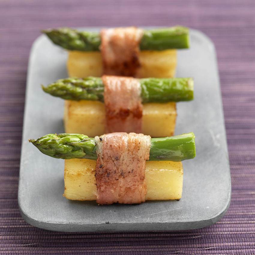 Princesse Amandine® en sushi d’asperge au lard