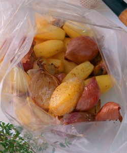 Papillotes de Princesse Amandine® aux échalotes
