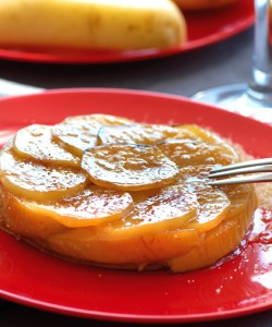 Tarte tatin aux 2 pommes