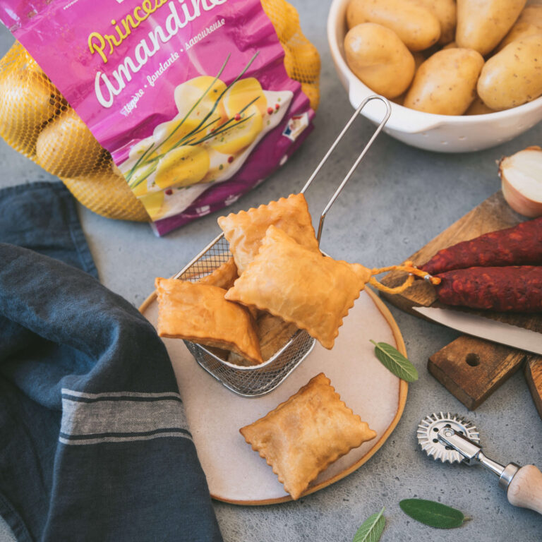 Tourtons au chorizo