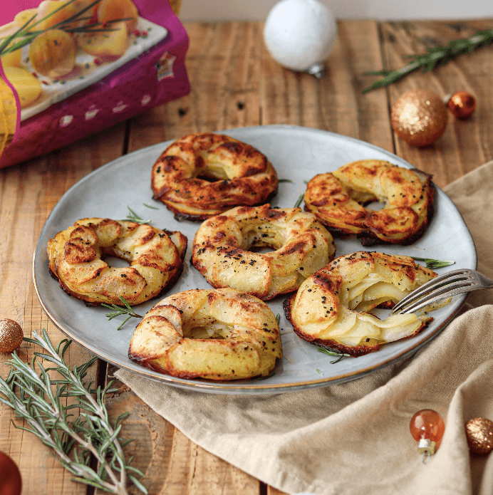 Couronne à la pomme de terre et au beurre de truffe