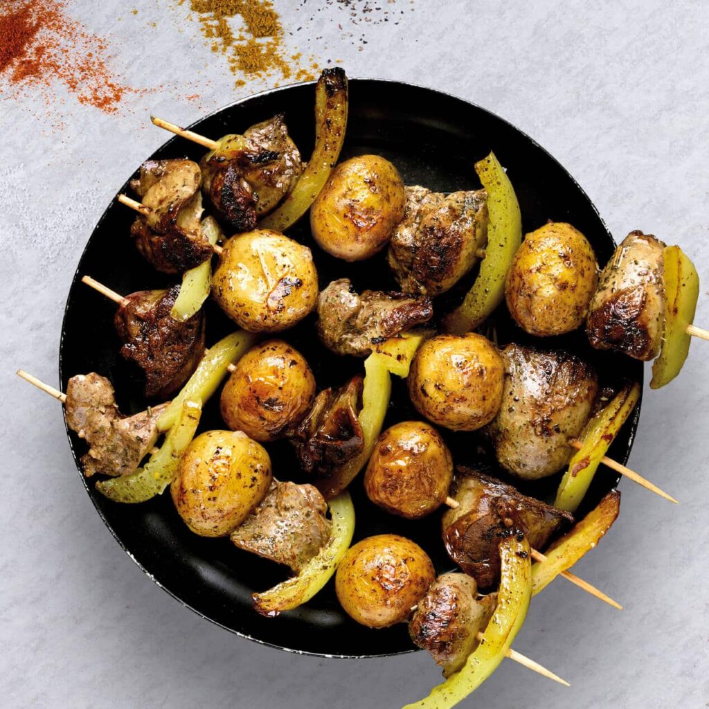 Brochettes Princesse Amandine, mode provençale
