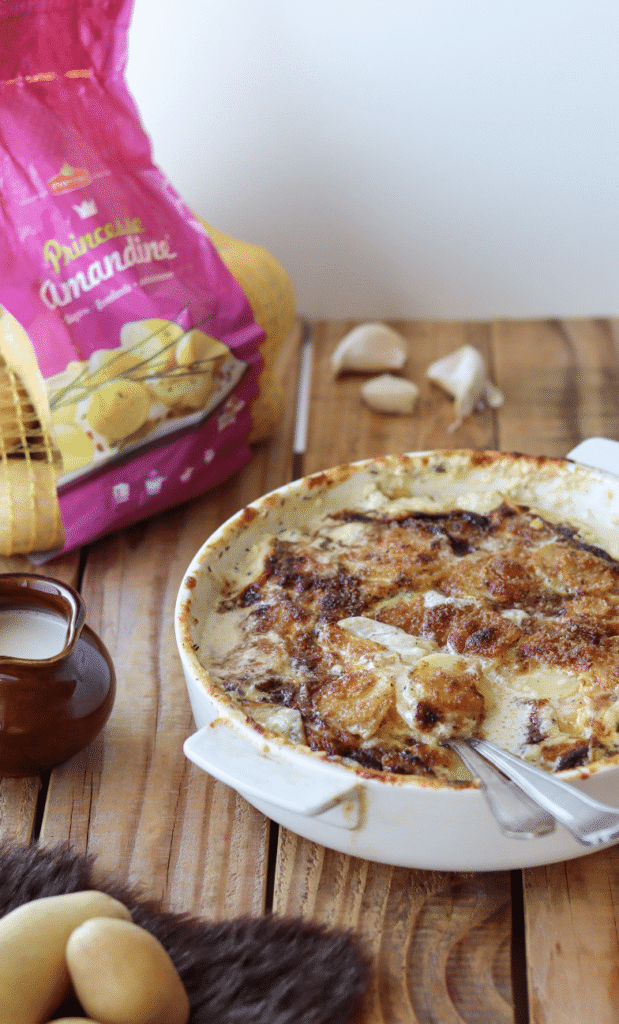 Gratin de Pommes de Terre Princesse Amandine et Butternut