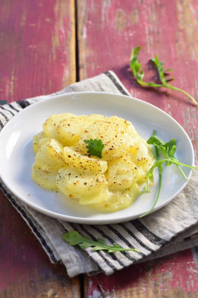 Pommes de terre en gratin